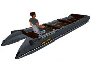 Inflatable catamaran FISHER 660